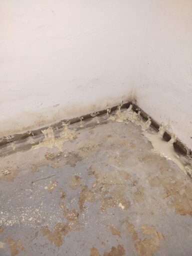 Injektionen in Beton